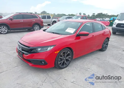 2020 Honda Civic Sport z USA, uszkodzony, nr VIN 2HGFC2F82LH518204